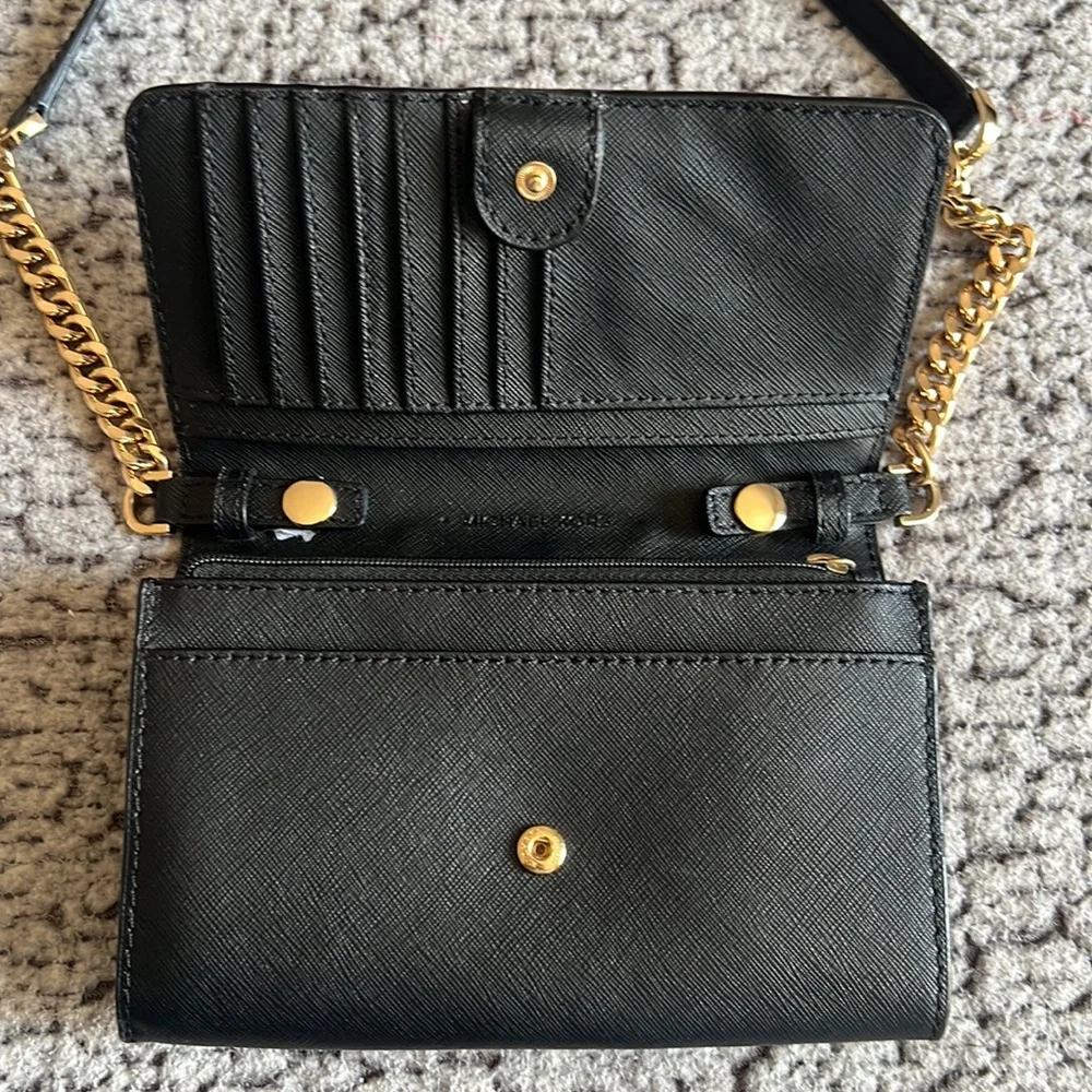 Michael Kors Crossbody Black Purse - Picture 9 of 16